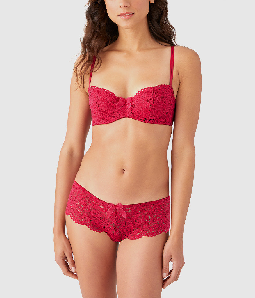 Wacoal Ciao Bella Balconette Bra - Persian Red