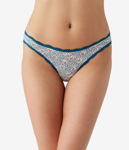 Wacoal Inspired Eyelet Thong - Brushstroke