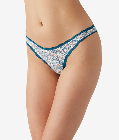 Wacoal Inspired Eyelet Thong - Brushstroke