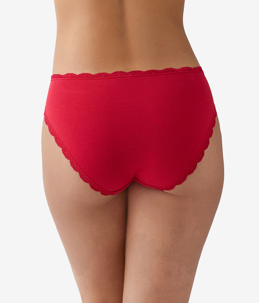 Wacoal Inspired Eyelet Hi-Leg - Chili Pepper Red