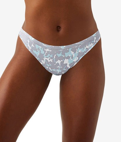 Wacoal Future Foundation Hi-Leg - Dream Blue/Gray Camouflage
