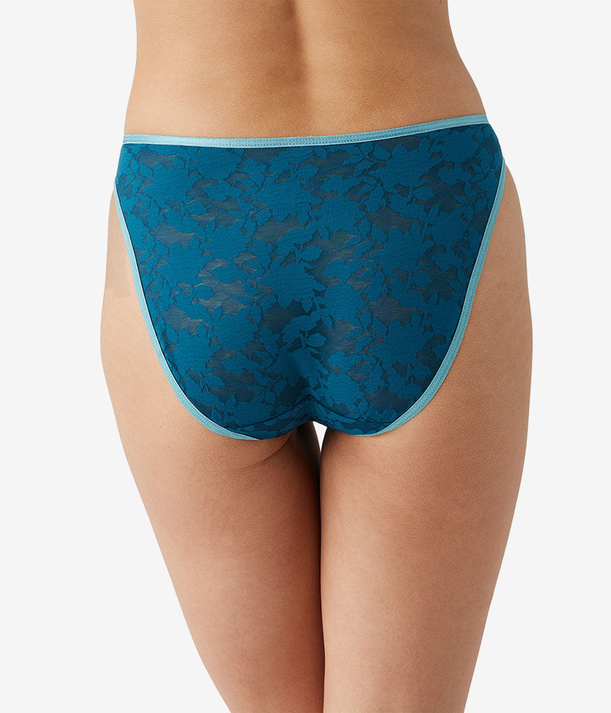Wacoal Shadow Scene Hi-Leg - Blue Coral