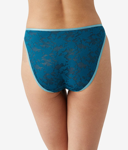 Wacoal Shadow Scene Hi-Leg - Blue Coral