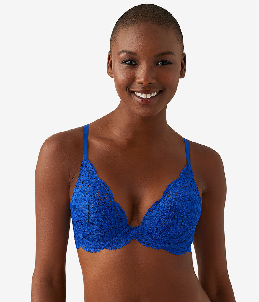 Wacoal Ciao Bella Plunge Contour Bra - Surf Blue