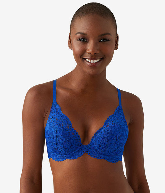 Wacoal Ciao Bella Plunge Contour Bra - Surf Blue