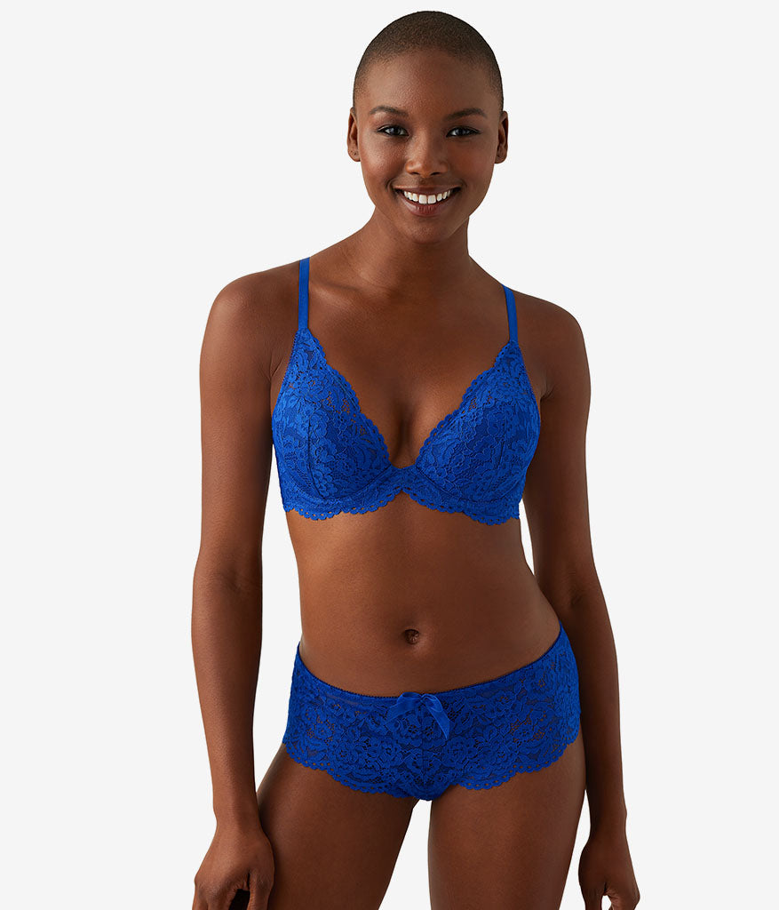 Wacoal Ciao Bella Plunge Contour Bra - Surf Blue