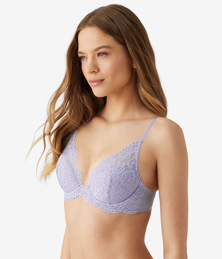 Wacoal Ciao Bella Plunge Contour Bra - Aleutian