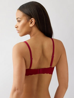 Wacoal b.wow'd Lace Wire Free Bra - Blush Pink