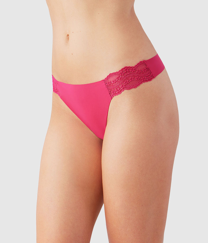 Wacoal b.bare Thong - Cerise