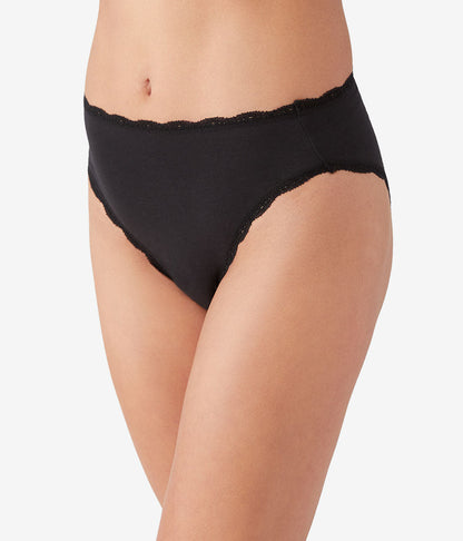 Wacoal Inspired Eyelet Hi-Leg Panty Pack - White/White/Night