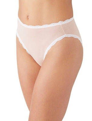 Wacoal Inspired Eyelet Hi-Leg Panty Pack - White/White/Night