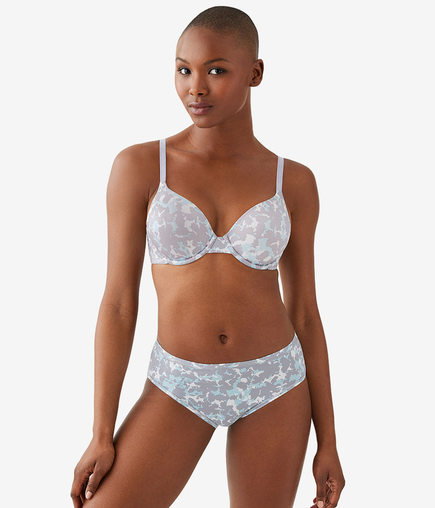 Wacoal Future Foundation T-Shirt Bra - Dream Blue/Gray Camouflage