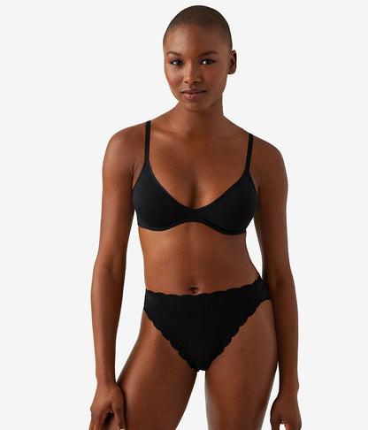 Wacoal Cotton To A Tee Scoop Underwire Bra - Night
