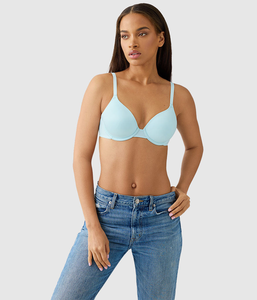 Wacoal Future Foundation T-Shirt Bra - Blue Glow